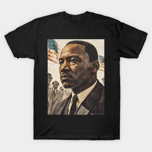 Inspire Unity: Festive Martin Luther King Day Art, Equality Designs, and Freedom Tributes! T-Shirt